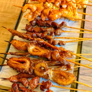 洛杉矶聚餐｜烤牛舌香迷糊了可以连吃8串🍢...