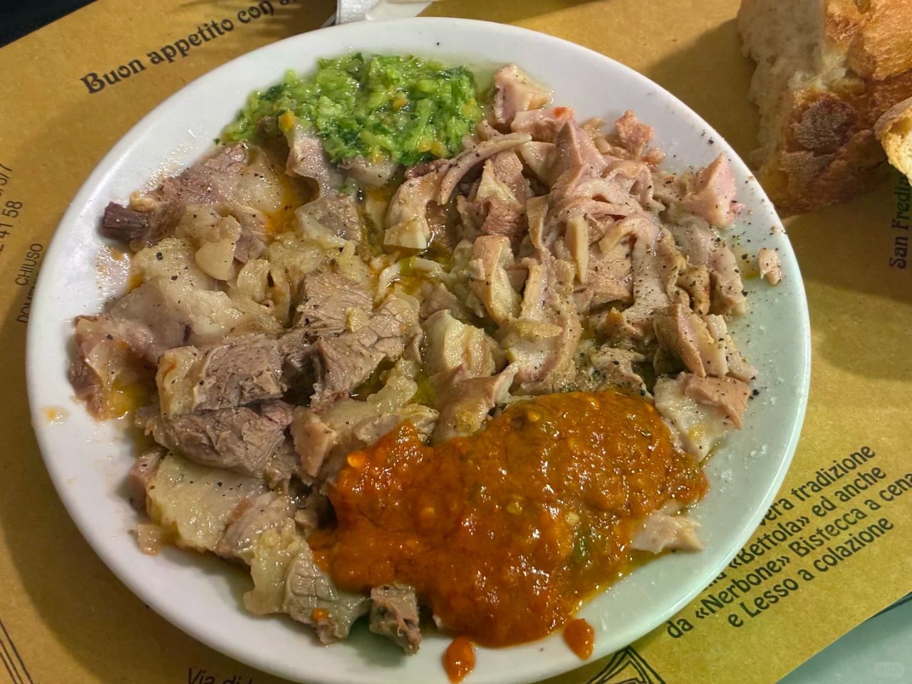 佛罗伦萨牛肚牛肉双拼...
