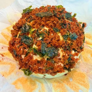 海苔肉松爆浆蛋糕一无敌好吃...