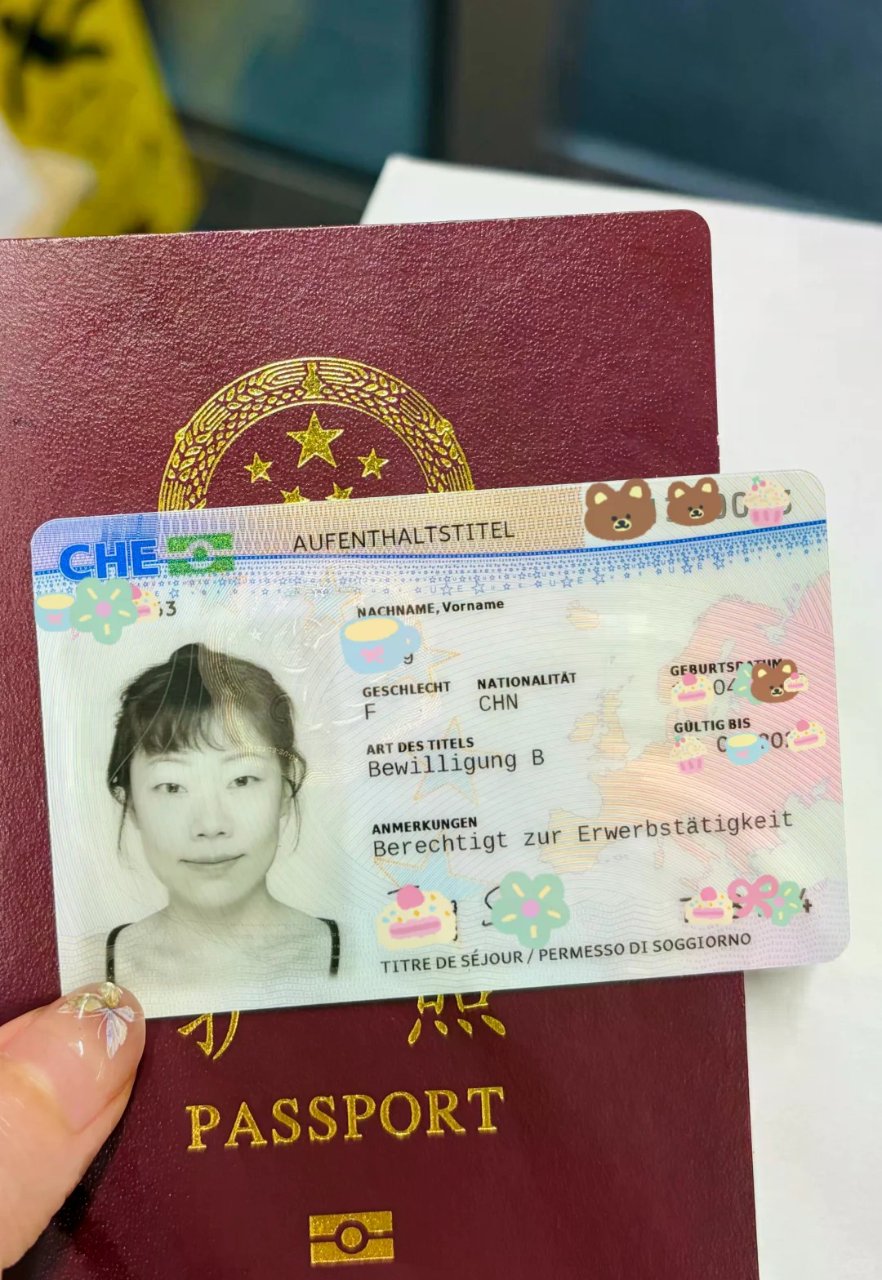 🇨🇭恭喜20天拿下瑞士居留Permit ...