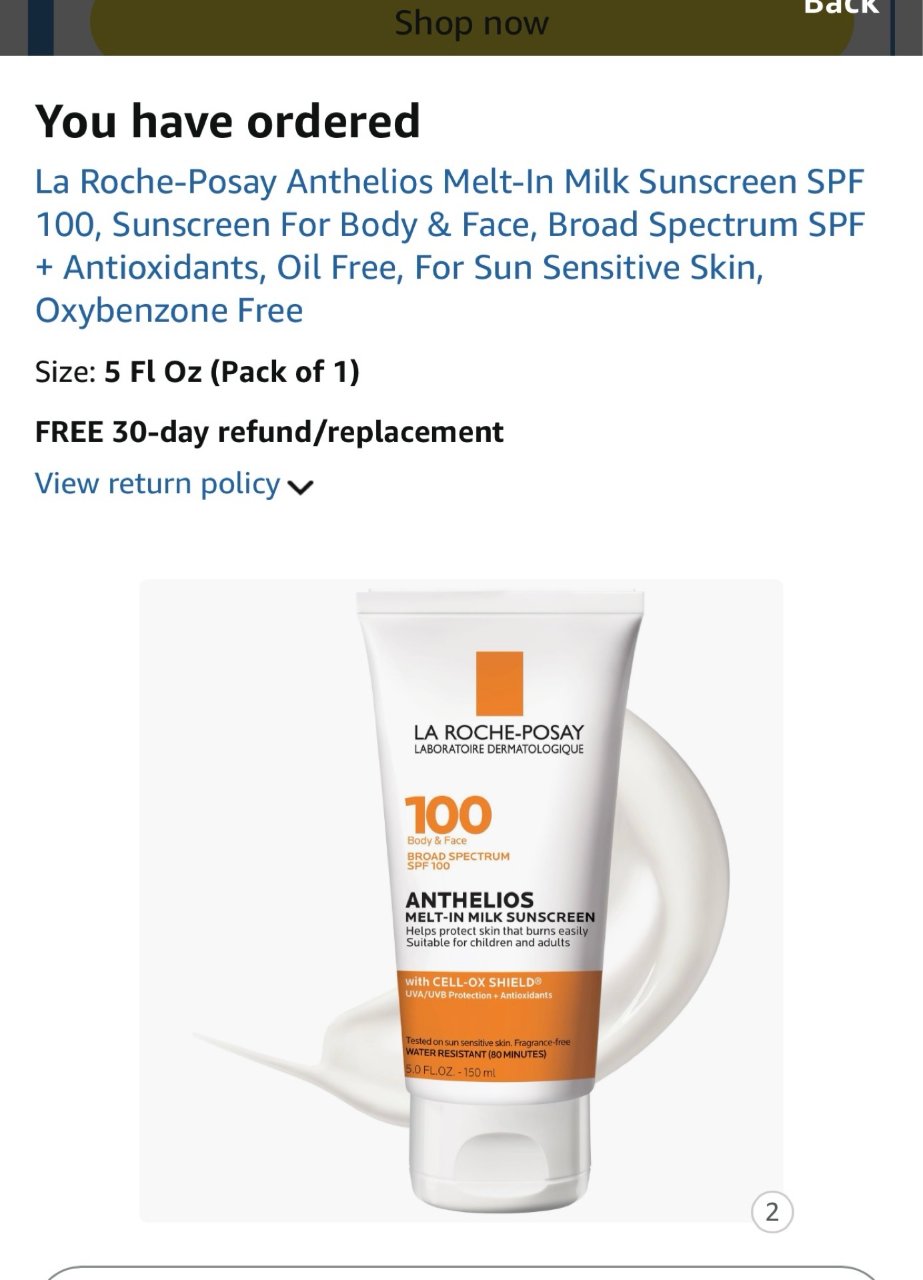 Amazon 理肤泉既融防晒乳SPF 1...