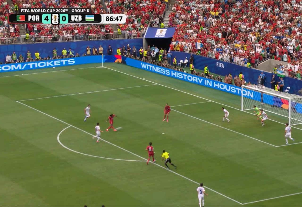 c罗终于进了两个球，葡萄牙🇵🇹5:0取胜...