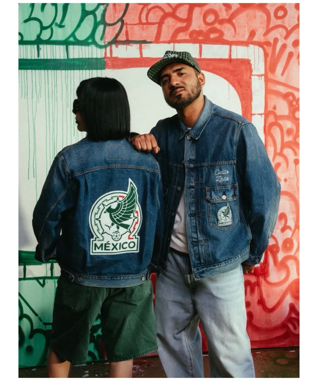 Levis 设计了墨西哥国家队穿搭！...