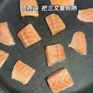 🇺🇸10分钟快手减脂菜！照烧三文鱼超好吃...