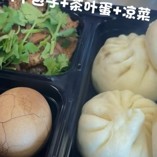 湾区早餐记录，皮薄肉厚的包子！...