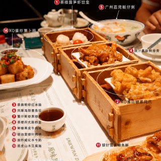 广州越秀区排名第一的点心，一顿怒点十几道...