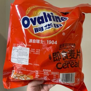 阿华田麦片👉早餐🥣来一碗...