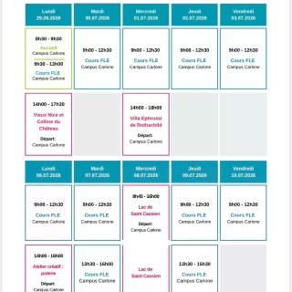 🇫🇷南法夏校学法语，心动了一年，终于报名...