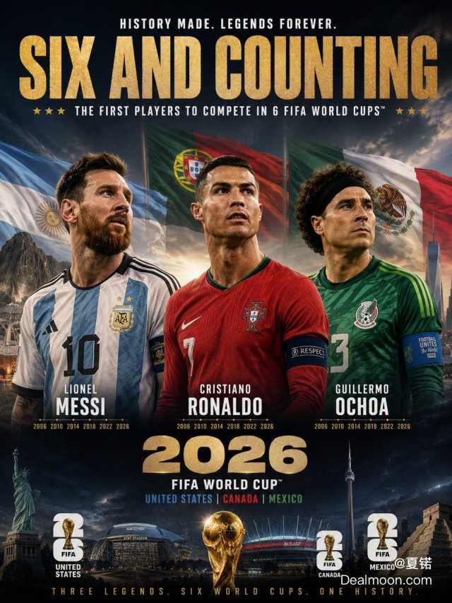 FIFA2026🌍｜ 20年6届三...