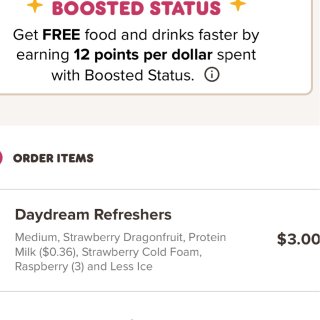 Dunkin' 的$3 冰乐饮料。...