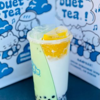 湾区弗里蒙特DUET TEA茶餐厅美食...