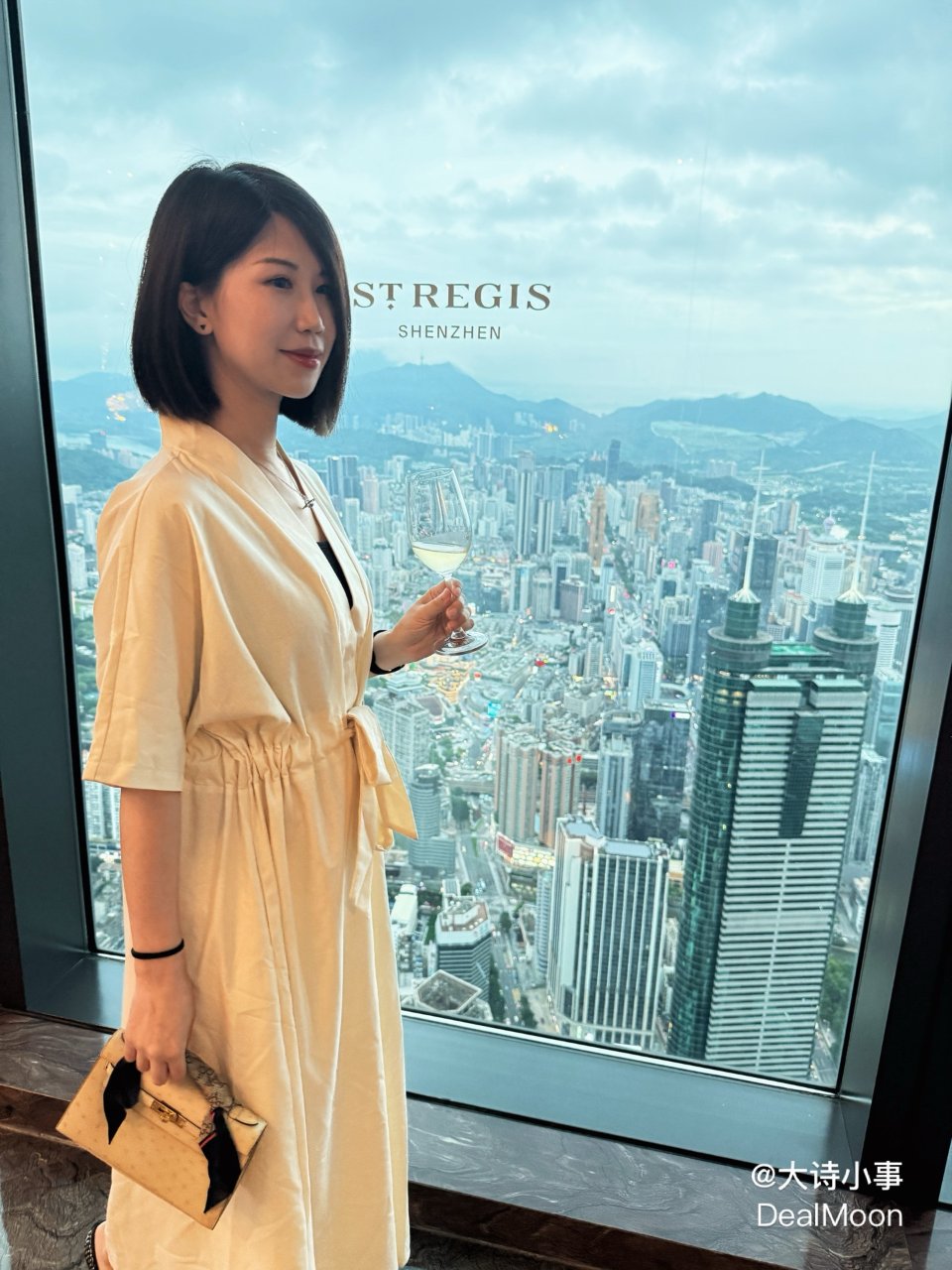 在全球最高瑞吉，欣赏夜景🌃邂逅日出🌅...