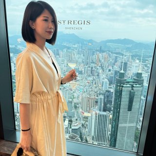 在全球最高瑞吉，欣赏夜景🌃邂逅日出🌅...