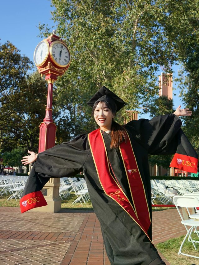 毕业那天，USC的每个角落我都想留下来🎓