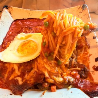 🍝这盘牛肉煎蛋意粉，直接封神了！...
