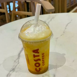 costa｜最好喝的白人奶茶...