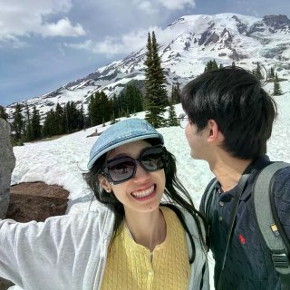 6.1雷尼尔山🏔️实况｜美到失语！...