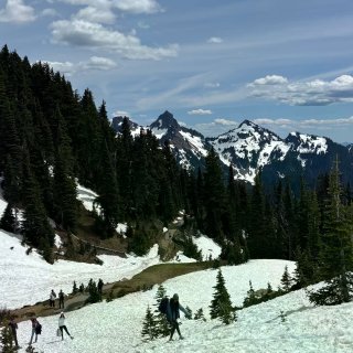 6.1雷尼尔山🏔️实况｜美到失语！...