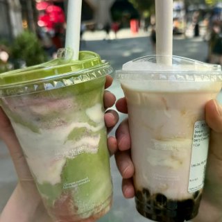 伦敦颜值超高奶茶...
