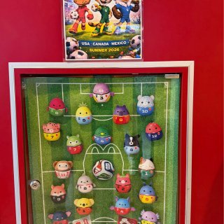 今天去麦当劳直接被“世界杯模式”包围了⚽...