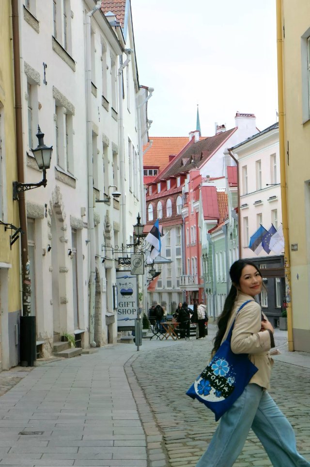 🇪🇪塔林一日游，都去买蓝色帆布袋