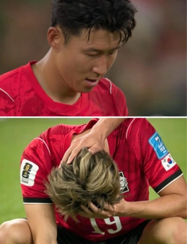 韩国这么伤心 是不是因为保存体力想...