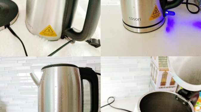 COSORI不锈钢电热水壶💧简约又耐用的厨房神器
