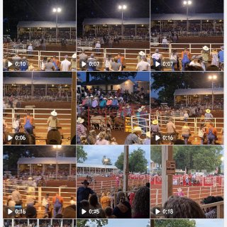 第一次现场看美国 Rodeo 🤠...