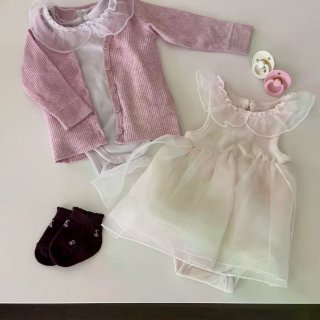 1月龄女宝宝穿搭🫧...