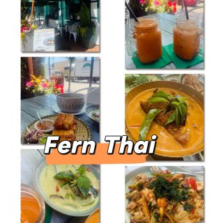 Fern Thai探店｜微风、街景、绿咖...