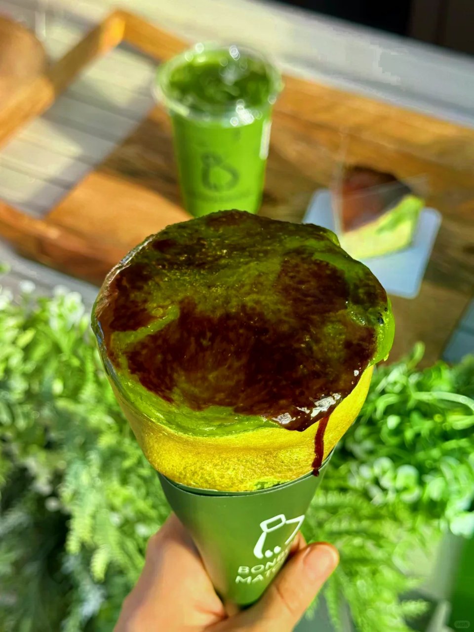 湾区top抹茶可丽饼🍵苦抹冰淇淋x草莓奶...
