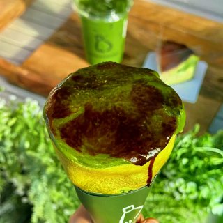 湾区top抹茶可丽饼🍵苦抹冰淇淋x草莓奶...