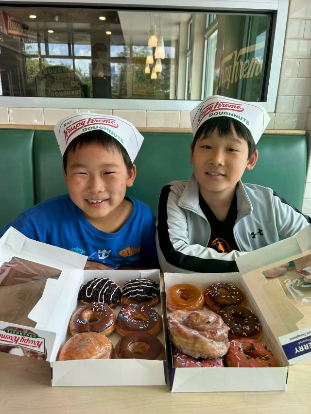 A/4 成绩单换甜甜圈🍩