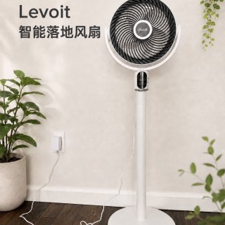 20dB低噪+强劲循环，Levoit风扇...