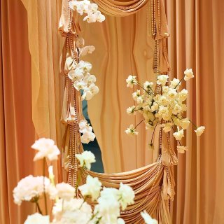 小成本纸醉金迷老钱风婚礼攻略（场布篇）...