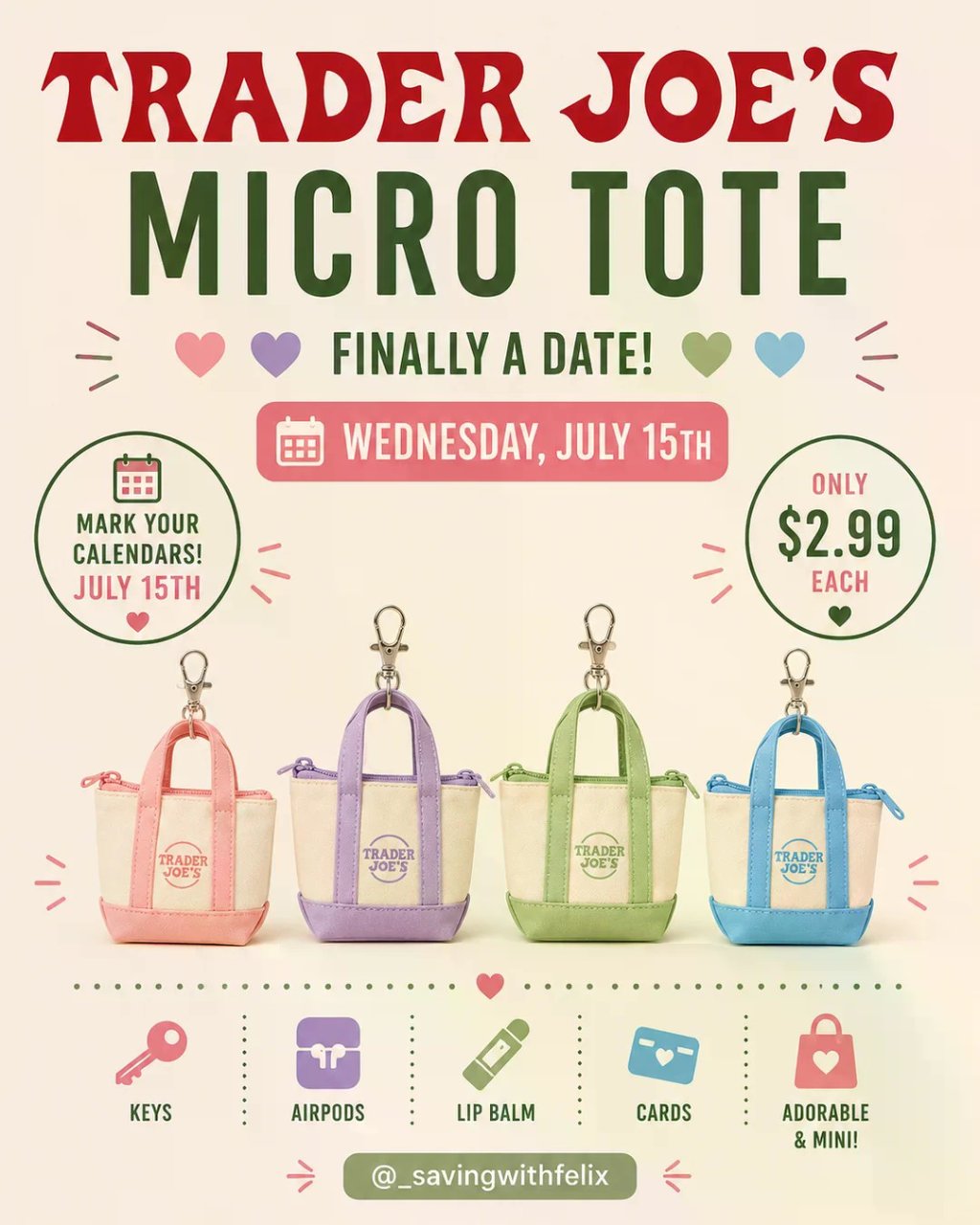 👜 Trader Joe’s 马卡龙 M...