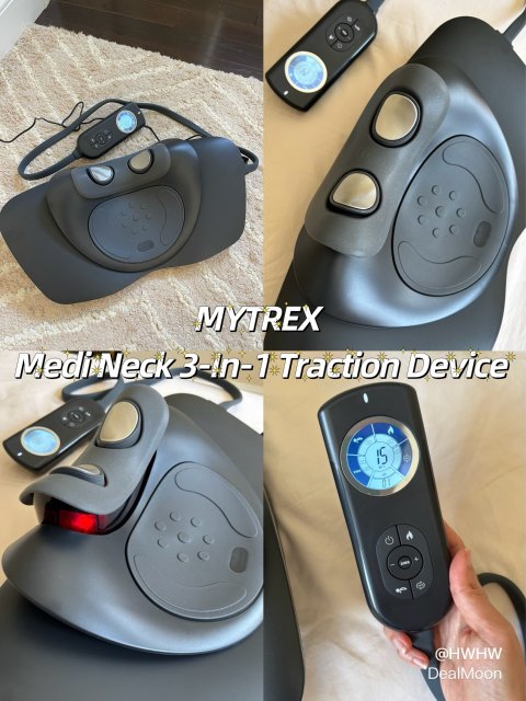 辦公室水泥肩頸有救了！實測日本MYTREX 頸部牽引儀，真香！👍👍👍