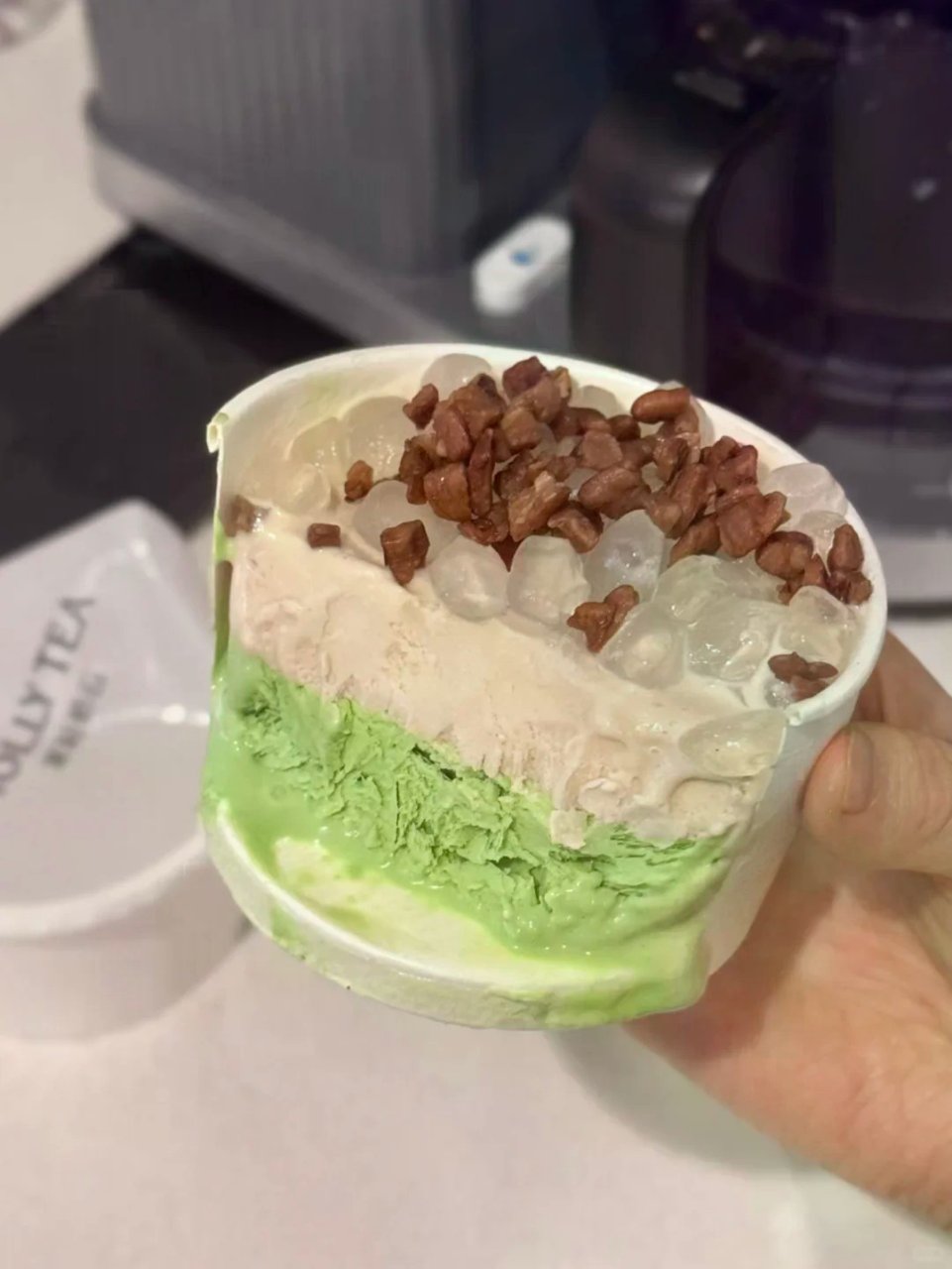 茉莉奶白Gelato好绝！榛果芝士抹茶冰...