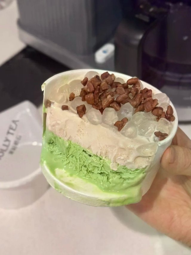 茉莉奶白Gelato好绝！榛果芝士...