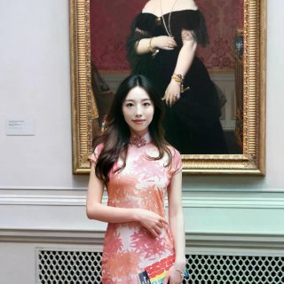 在华盛顿穿旗袍的一天...