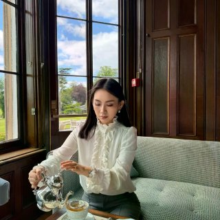 Afternoon tea at Mat...