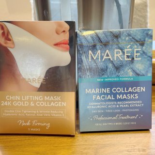 MAREE面膜初体验｜下颌线开始模糊后，...