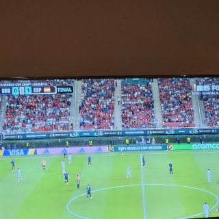 西班牙 vs 乌拉圭 1：0...