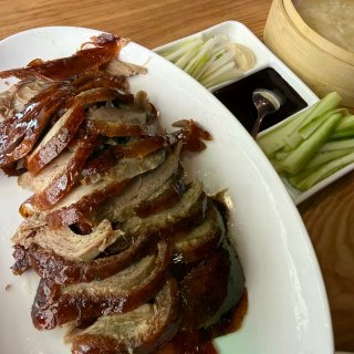 田家食府的烤鸭终于吃上了...