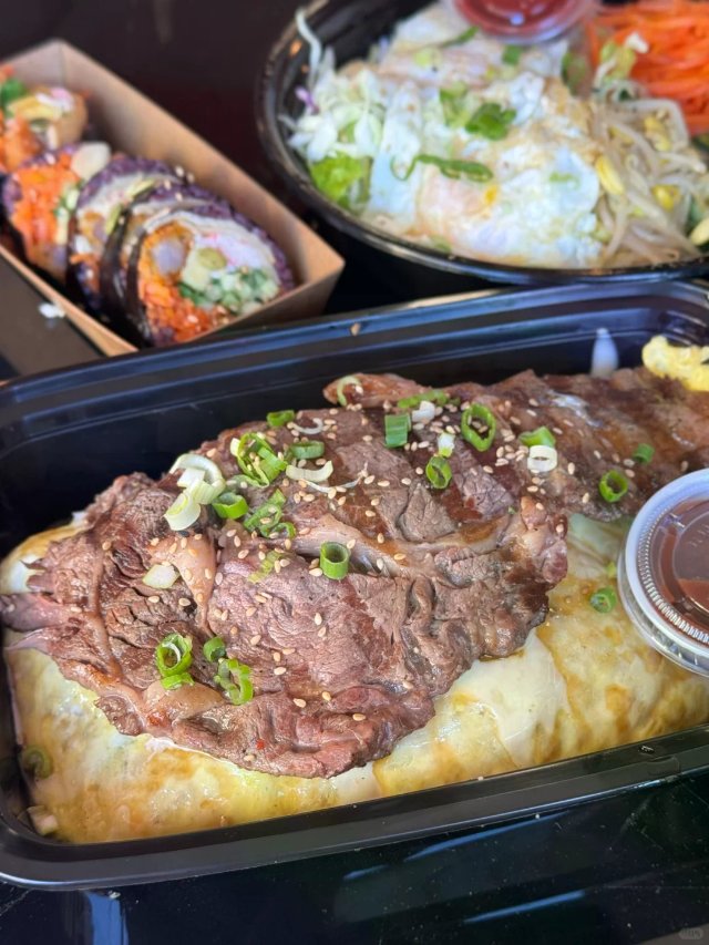 湾区4刀韩式拌饭🍱可以diy的打工...