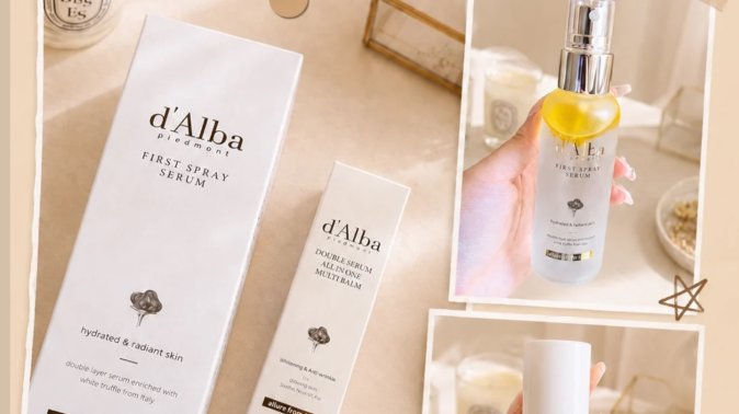 d’Alba白松露双效精华套装｜打造光泽感肌肤✨