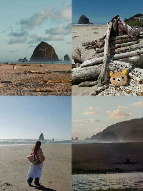 Cannon Beach 说走就走的露营旅行🧳