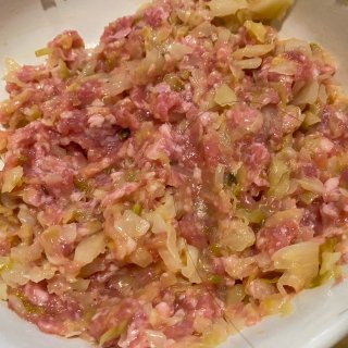 家常味道之橄榄🫒油煎酸菜猪肉锅贴🥟酸酸的...