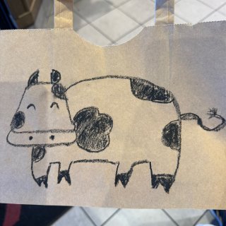 大家拿到免费的三明治了吗...
