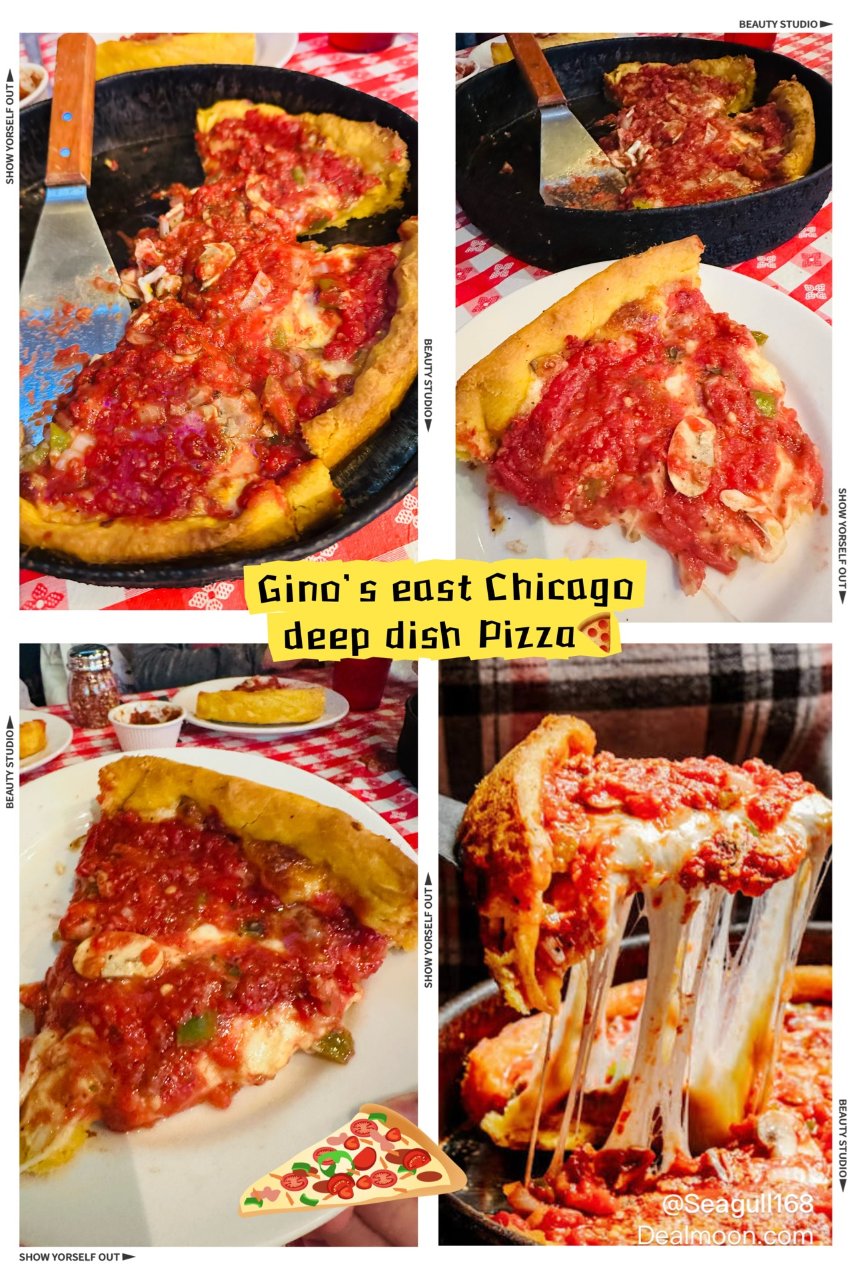 芝加哥老字号Gino‘s east -深...